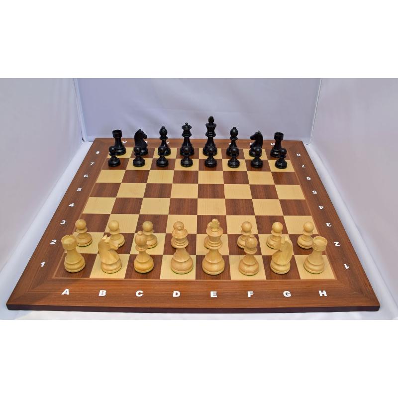 Klassieke houten schaakset